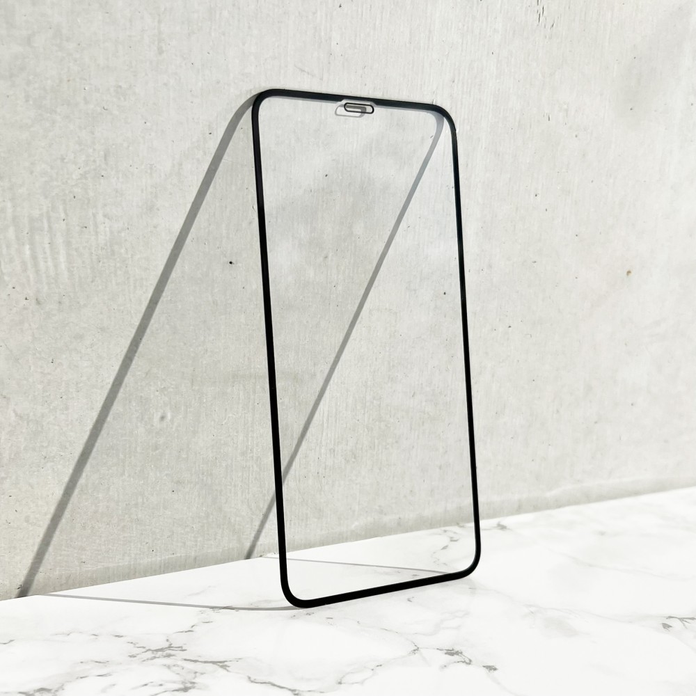 3D Tempered Glass OPPO Find X2 Pro - Full Screen Display Schutzglas mit schwarzem Rahmen