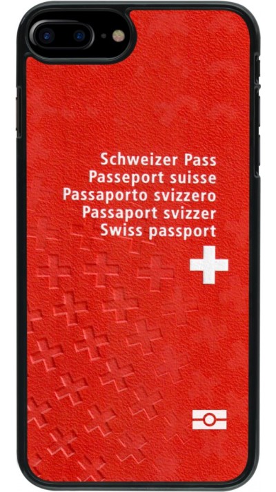 Hülle iPhone 7 Plus / 8 Plus -  Swiss Passport