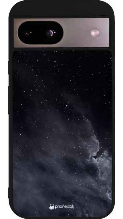 Google Pixel 8a Case Hülle - Silikon schwarz Black Sky Clouds