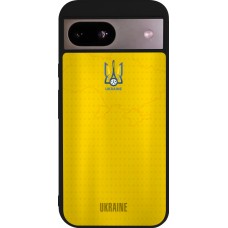 Google Pixel 8a Case Hülle - Silikon schwarz Fussballtrikot Ukraine