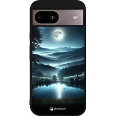 Google Pixel 8a Case Hülle - Silikon schwarz Ansicht des Nachthimmels