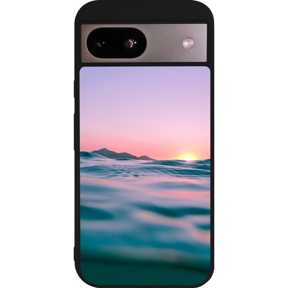 Google Pixel 8a Case Hülle - Silikon schwarz Summer 2021 12