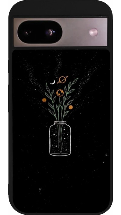 Google Pixel 8a Case Hülle - Silikon schwarz Vase black