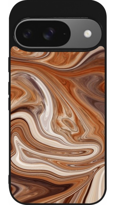 Google Pixel 9 / Pixel 9 Pro Case Hülle - Silikon schwarz Autumn 2024 marbe