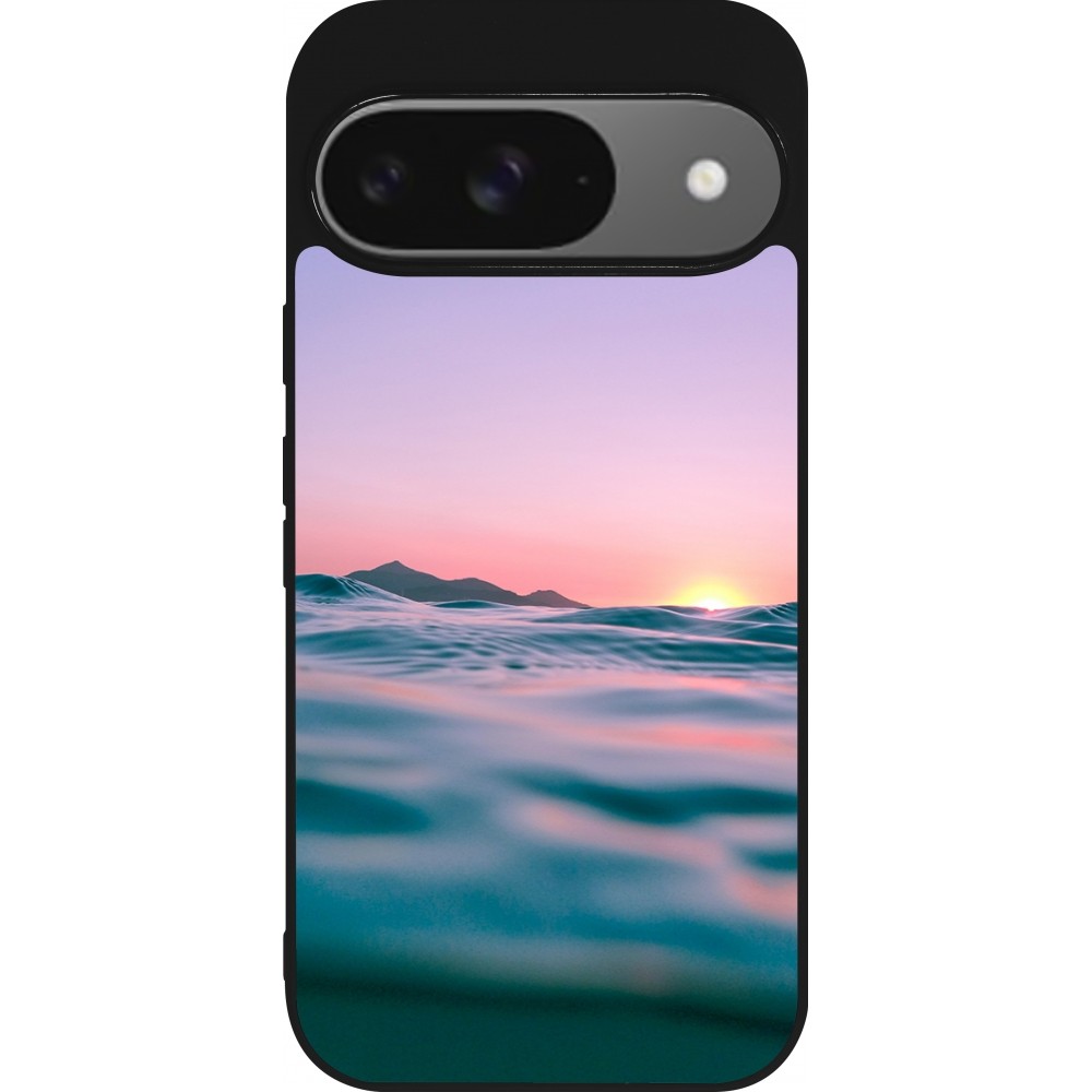 Google Pixel 9 / Pixel 9 Pro Case Hülle - Silikon schwarz Summer 2021 12