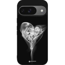 Google Pixel 9 / Pixel 9 Pro Case Hülle - Silikon schwarz Valentine 2022 Black Smoke