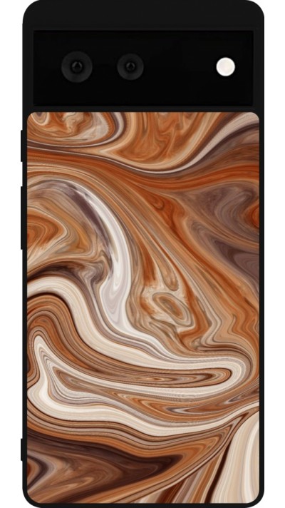 Google Pixel 6 Case Hülle - Silikon schwarz Autumn 2024 marbe