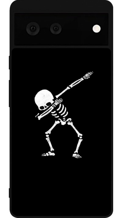 Google Pixel 6 Case Hülle - Silikon schwarz Halloween 19 09