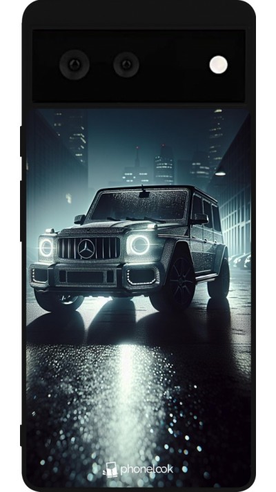 Google Pixel 6 Case Hülle - Silikon schwarz Mercedes G AMG Nacht