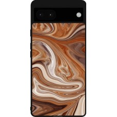 Google Pixel 6a Case Hülle - Silikon schwarz Autumn 2024 marbe