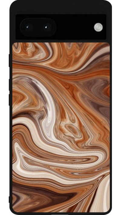 Google Pixel 6a Case Hülle - Silikon schwarz Autumn 2024 marbe