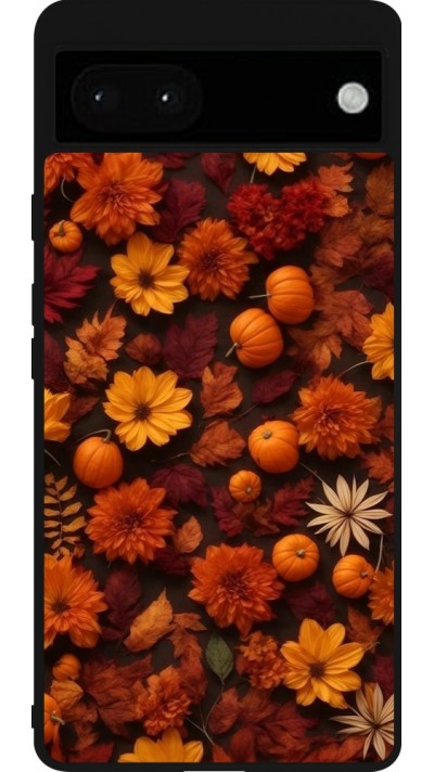 Google Pixel 6a Case Hülle - Silikon schwarz Autumn 2024 potpourri