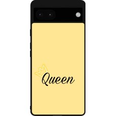 Google Pixel 6a Case Hülle - Silikon schwarz Mom 2024 Queen