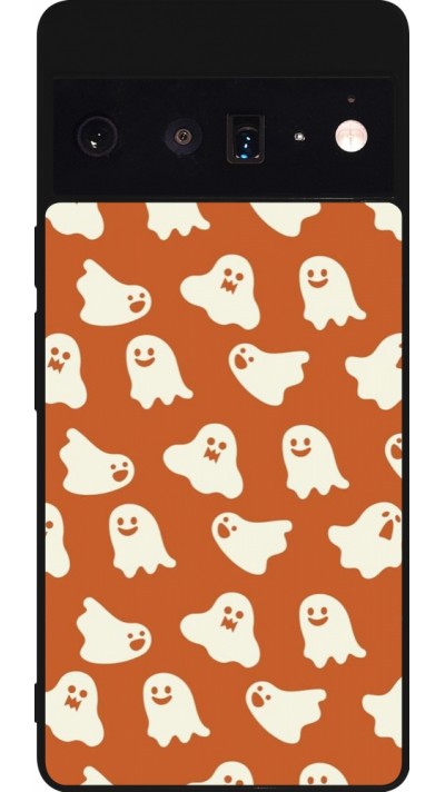 Google Pixel 6 Pro Case Hülle - Silikon schwarz Autumn 2024 mini ghosts