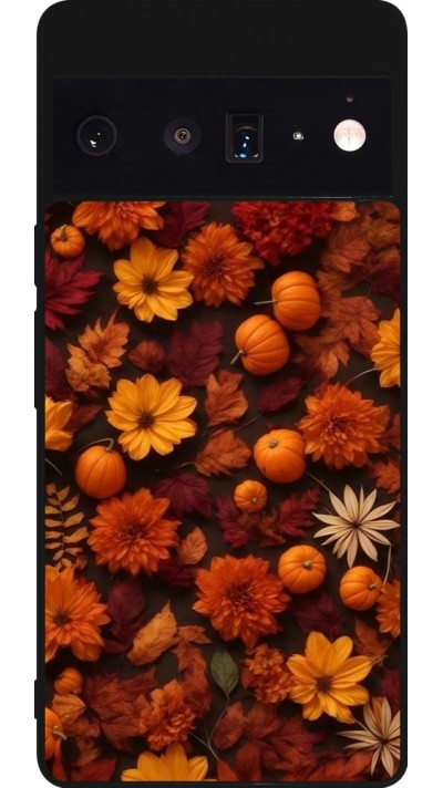 Google Pixel 6 Pro Case Hülle - Silikon schwarz Autumn 2024 potpourri