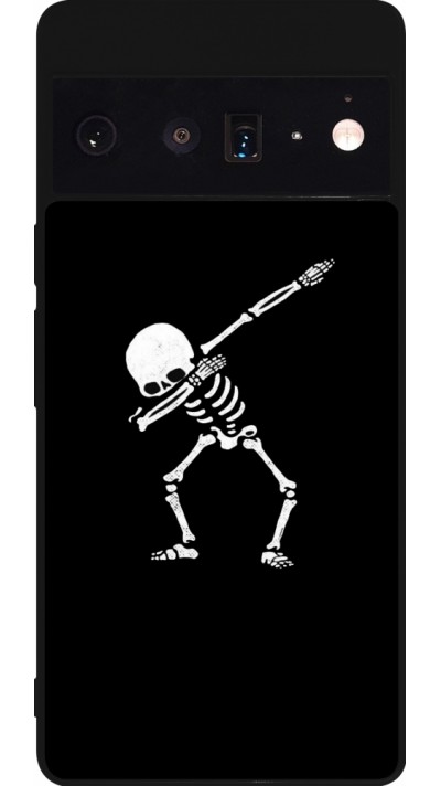 Google Pixel 6 Pro Case Hülle - Silikon schwarz Halloween 19 09