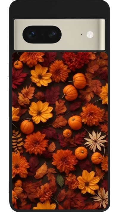 Google Pixel 7 Case Hülle - Silikon schwarz Autumn 2024 potpourri