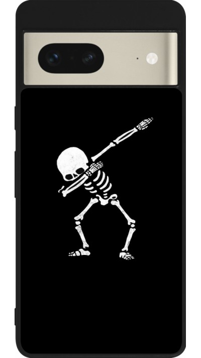 Google Pixel 7 Case Hülle - Silikon schwarz Halloween 19 09