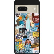 Google Pixel 7 Case Hülle - Silikon schwarz Summer 2021 15