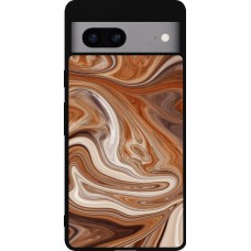 Google Pixel 7a Case Hülle - Silikon schwarz Autumn 2024 marbe