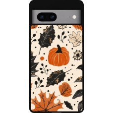 Google Pixel 7a Case Hülle - Silikon schwarz Autumn 2024 nature