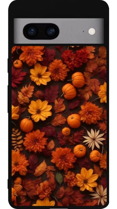 Google Pixel 7a Case Hülle - Silikon schwarz Autumn 2024 potpourri