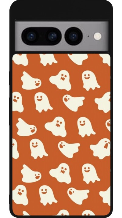 Google Pixel 7 Pro Case Hülle - Silikon schwarz Autumn 2024 mini ghosts