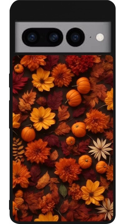 Google Pixel 7 Pro Case Hülle - Silikon schwarz Autumn 2024 potpourri