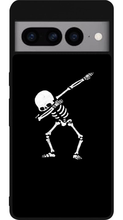 Google Pixel 7 Pro Case Hülle - Silikon schwarz Halloween 19 09