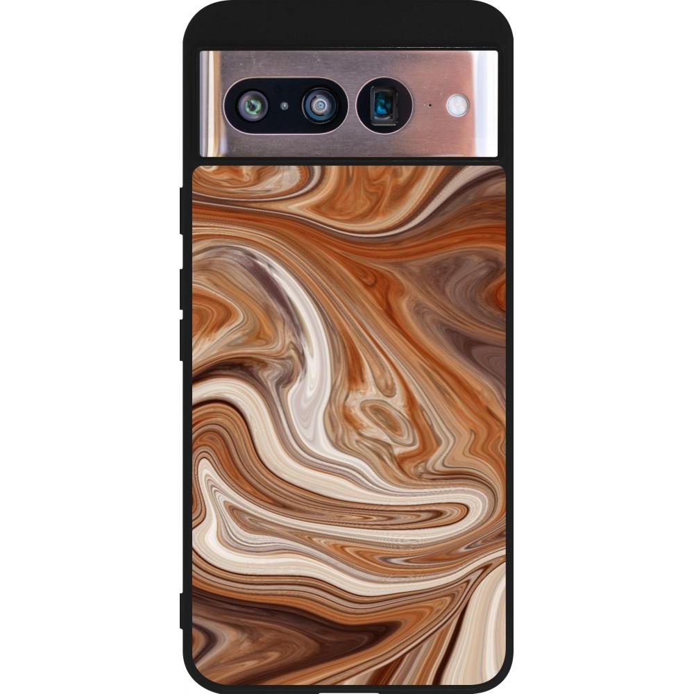 Google Pixel 8 Case Hülle - Silikon schwarz Autumn 2024 marbe