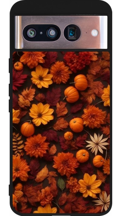 Google Pixel 8 Case Hülle - Silikon schwarz Autumn 2024 potpourri