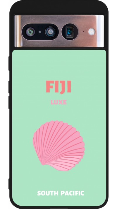 Google Pixel 8 Case Hülle - Silikon schwarz Pop Summer Destination Fiji