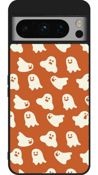 Google Pixel 8 Pro Case Hülle - Silikon schwarz Autumn 2024 mini ghosts