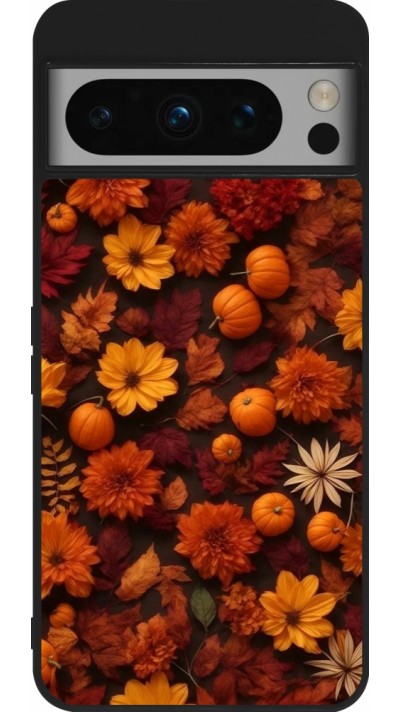 Google Pixel 8 Pro Case Hülle - Silikon schwarz Autumn 2024 potpourri