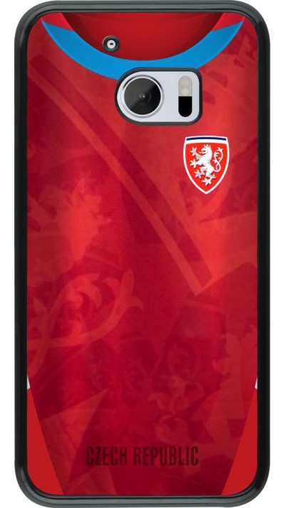 Coque HTC 10 - Maillot de football République Tchèque personnalisable