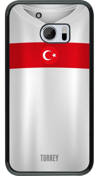 Coque HTC 10 - Maillot de football Turquie personnalisable
