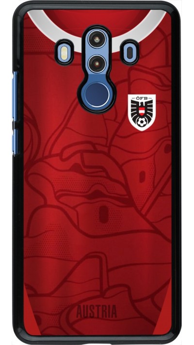 Coque Huawei Mate 10 Pro - Maillot de football Autriche personnalisable