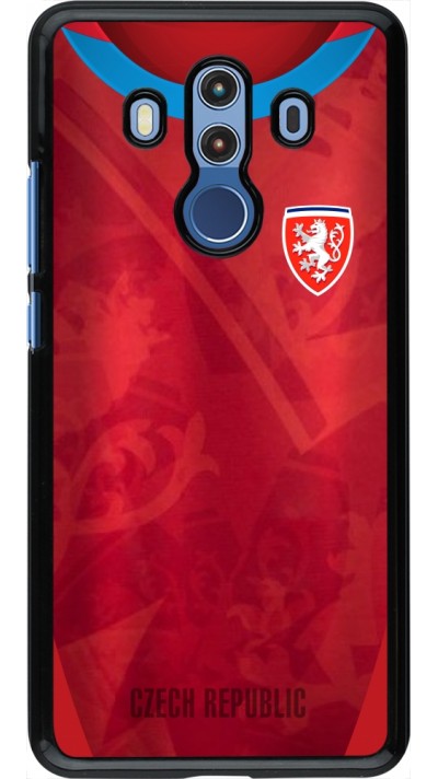 Coque Huawei Mate 10 Pro - Maillot de football République Tchèque personnalisable