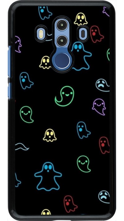 Huawei Mate 10 Pro Case Hülle - Halloween 2024 colorful ghosts