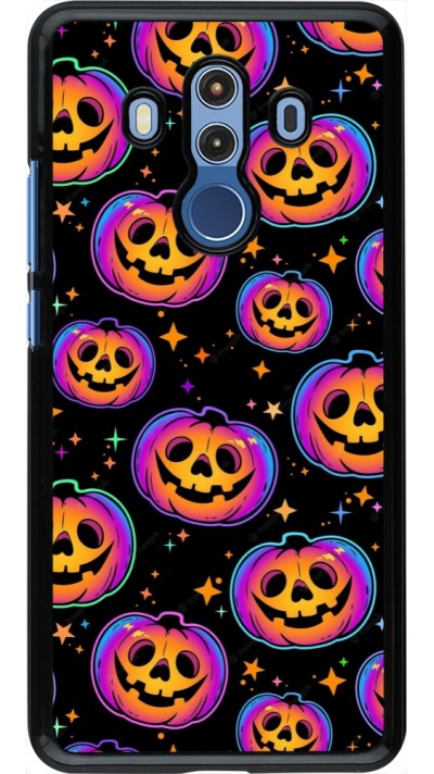 Huawei Mate 10 Pro Case Hülle - Halloween 2024 rainbow pumpkins