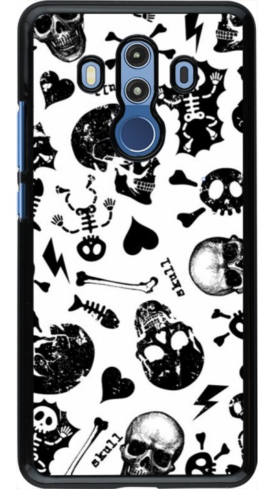 Huawei Mate 10 Pro Case Hülle - Halloween 2024 skeleton mix