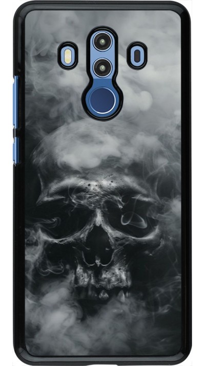 Huawei Mate 10 Pro Case Hülle - Halloween 2024 smoky skull