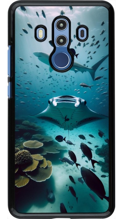 Huawei Mate 10 Pro Case Hülle - Manta Lagune Reinigung