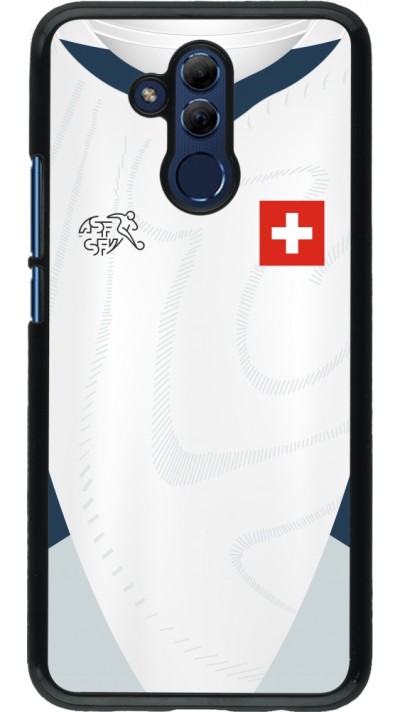 Coque Huawei Mate 20 Lite - Maillot de football Suisse Extérieur personnalisable