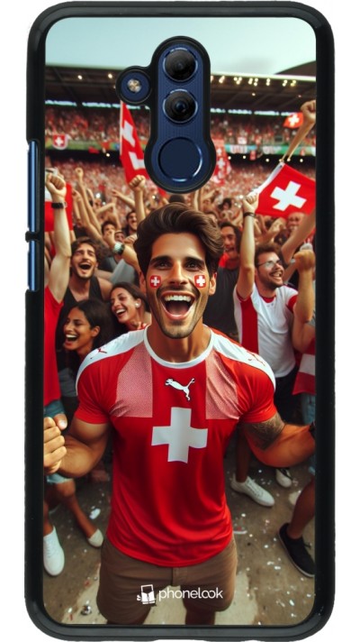 Coque Huawei Mate 20 Lite - Supporter Suisse Euro 2024