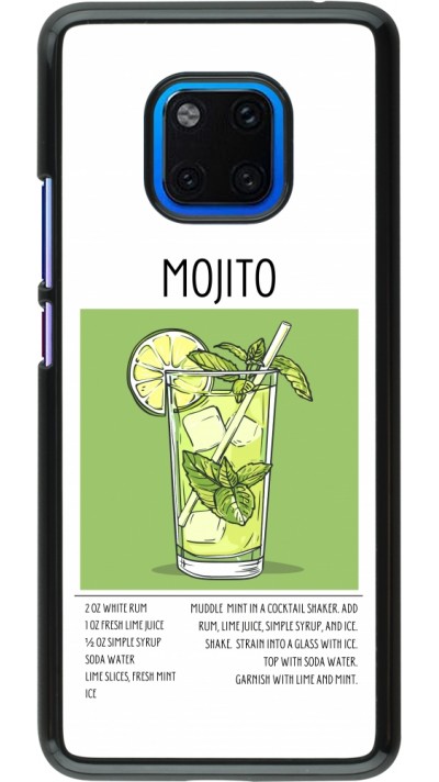 Coque Huawei Mate 20 Pro - Cocktail recette Mojito