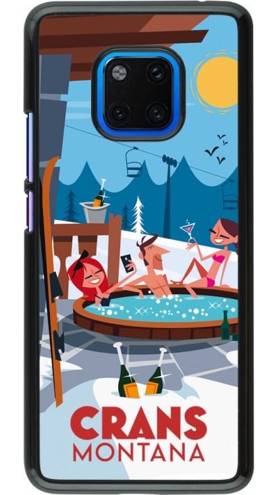 Coque Huawei Mate 20 Pro - Crans-Montana Mountain Jacuzzi