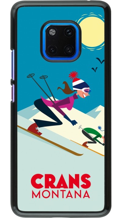 Coque Huawei Mate 20 Pro - Crans-Montana Ski Downhill