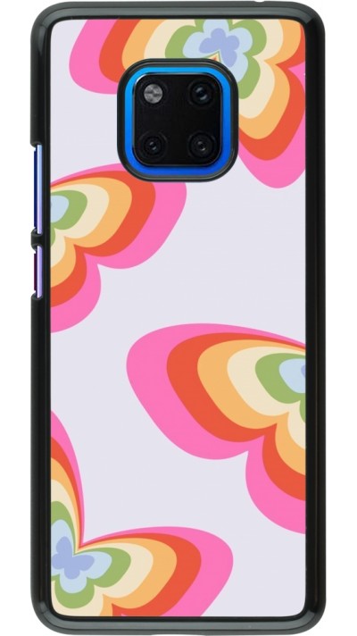 Coque Huawei Mate 20 Pro - Easter 2024 rainbow butterflies