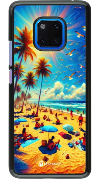 Coque Huawei Mate 20 Pro - Été Paradis Paint